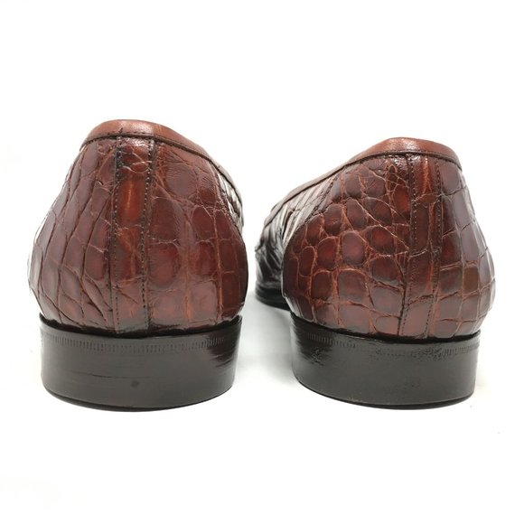 Giuliana Maravalle Loafers Shoe Size 9.5 Crocodile main image 4